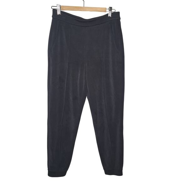 Lululemon Softstreme Classic Fit High-Rise Joggers Pants Women Medium Black Gray - Picture 3 of 12